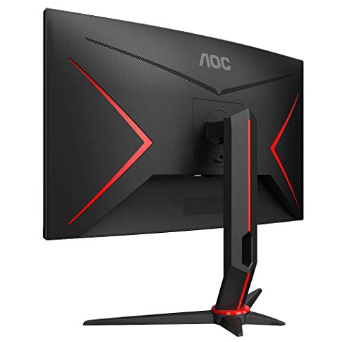 AOC Monitor CQ27G2U/BK- 27" Curved 1500R QHD, 144Hz, 1Ms, VA, FreeSync Premium, 2560x1440, 250cd/m, HDMI 2x2.0, Displayport 1x1.2
