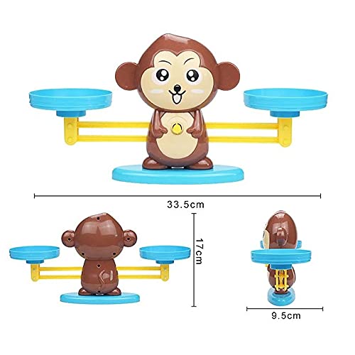 Aoten Monkey Balance Math Game Interesting Educational Children Learning Toys Creative Gift for Boy and Girl