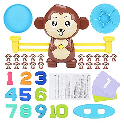 Aoten Monkey Balance Math Game Interesting Educational Children Learning Toys Creative Gift for Boy and Girl