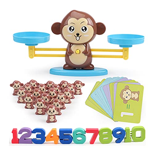 Aoten Monkey Balance Math Game Interesting Educational Children Learning Toys Creative Gift for Boy and Girl