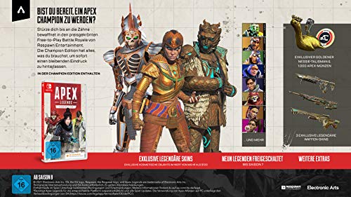 APEX Legends: Champion Edition - Nintendo Switch (Code in der Box - enthält keinen Datenträger) [Importación alemana]