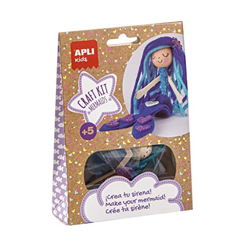 APLI Kids 17147 - Craft Kit Sirena azul