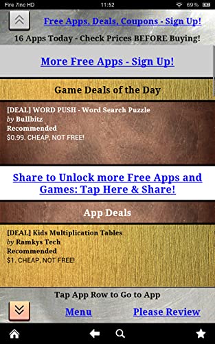 App Deals for Kindle Fire, Game Deals for Kindle Fire, App Deals for Kindle Fire HDX