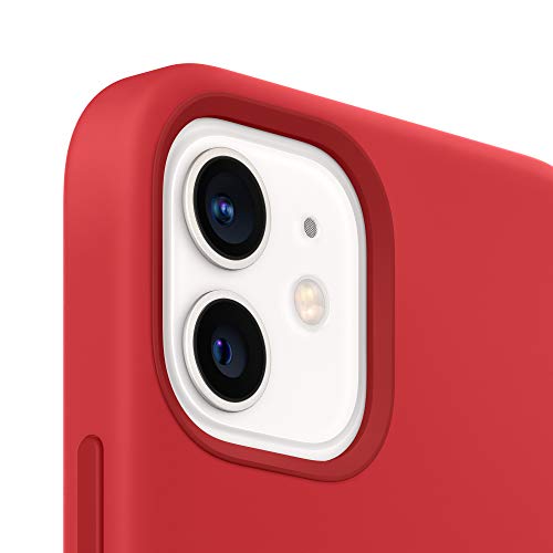 Apple Funda de Silicona con MagSafe (para el iPhone 12 y iPhone 12 Pro) - (Product) Red