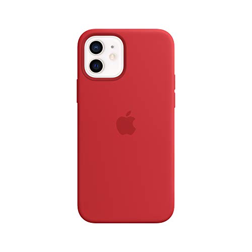 Apple Funda de Silicona con MagSafe (para el iPhone 12 y iPhone 12 Pro) - (Product) Red