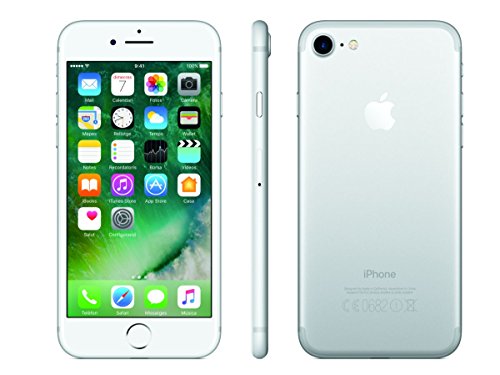 Apple iPhone 7, Smartphone 32 GB, Plata (Reacondicionado)