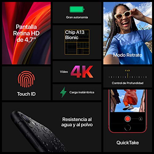 Apple iPhone SE (64 GB) - en Negro