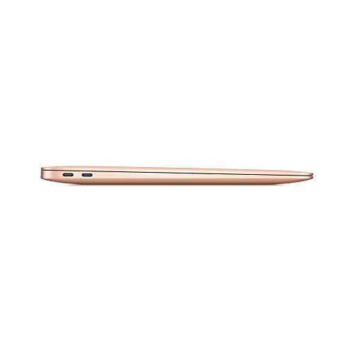 Apple Ordenador PortáTil MacBook Air (2020): Chip M1 de Apple, Pantalla Retina de 13 Pulgadas, 8 GB de RAM, SSD de 256 GB, Teclado retroiluminado, cáMara FaceTime HD, Sensor Touch ID, Color Oro