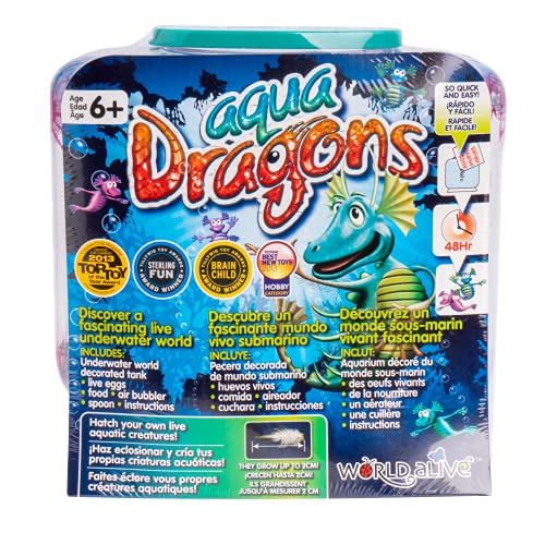 Aqua Dragons- Mundo Submarino Juguete educativo, Multicolor (World Alive 4002)