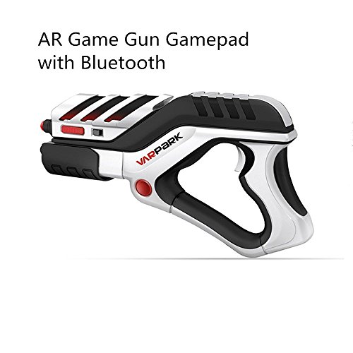AR Game Gun Gamepad con Bluetooth Reality Gaming Gun Arma port¨¢til virtual AR con soporte para tel¨¦fono compatible con los tel¨¦fonos inteligentes Android IOS