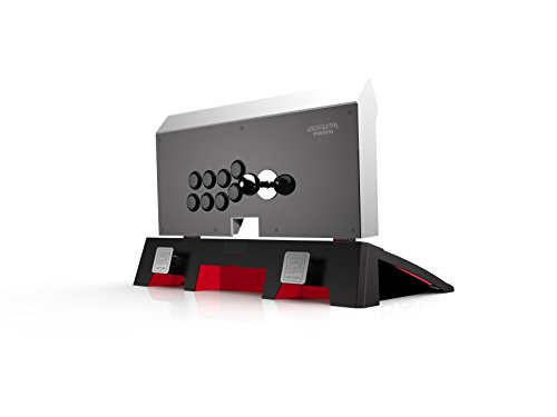 Arcade stick Qanba - Dragon - Licence Sony PS4, Pro FightStick avec boutons et joystick Sanwa, compatible PS3 et PC, prise jack 3.5mm [Importación francesa]