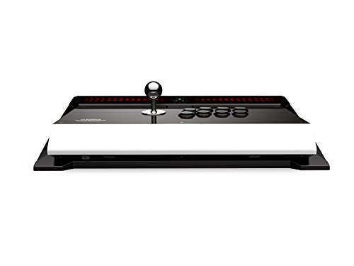 Arcade stick Qanba - Dragon - Licence Sony PS4, Pro FightStick avec boutons et joystick Sanwa, compatible PS3 et PC, prise jack 3.5mm [Importación francesa]