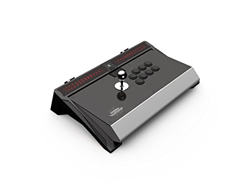 Arcade stick Qanba - Dragon - Licence Sony PS4, Pro FightStick avec boutons et joystick Sanwa, compatible PS3 et PC, prise jack 3.5mm [Importación francesa]