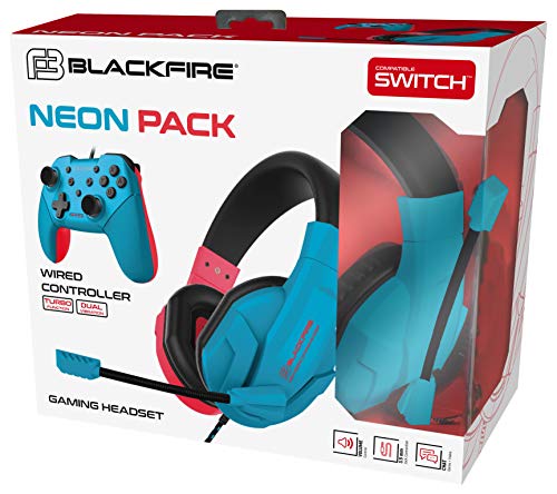 Ardistel - Blackfire Neon Pack Headset + Controller (Nintendo Switch)
