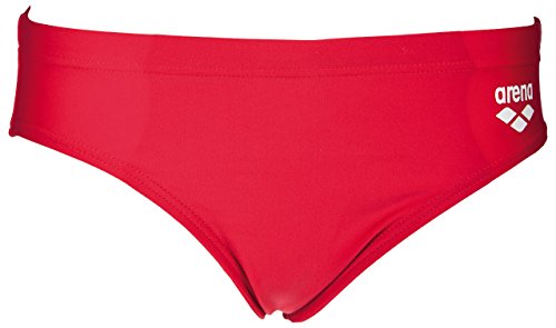 ARENA B Jr Brief Bañador Slip Niño Dynamo, Niños, Red, 12-13