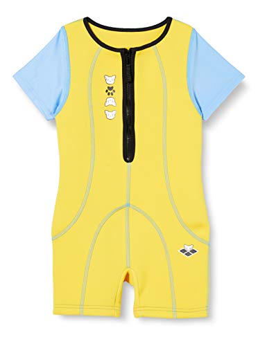 ARENA Friends Warmsuit Protection Gear, Unisex niños, Yellow, 1-2Y