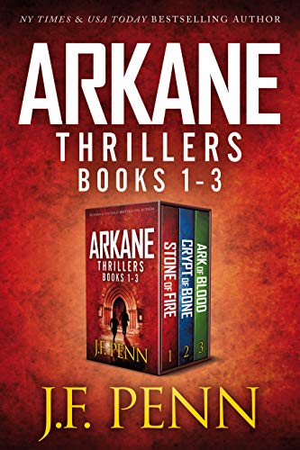 ARKANE Thriller Box-Set 1- 3: Stone of Fire, Crypt of Bone, Ark of Blood (ARKANE Boxset) (English Edition)