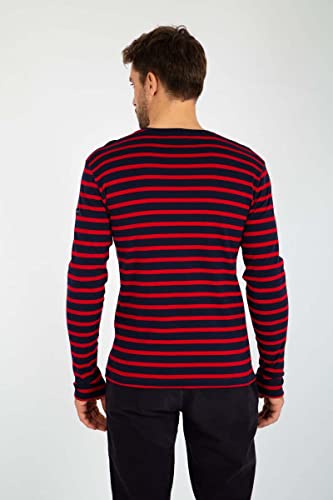 Armor Lux Crozon Camiseta, Multicolor (Navire/Braise 455), XXX-Large para Hombre