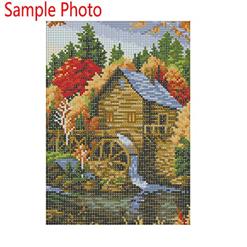 AROPDKOW-AA 5D DIY Full Drill Diamond Painting Dubai Skyline Aerial Images of Cities with Modern Architecture Cross Stitch Embroidery Kit 30X40Cm