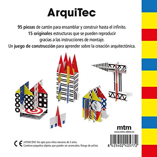 ArquiTec. 95 piezas para armar y crear tus construcciones