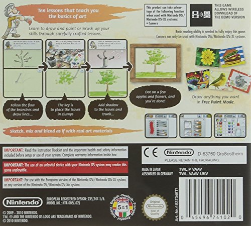 Art Academy: Learn Painting and Drawing Techniques with Step-by-Step Training (Nintendo DS) [Importación inglesa]