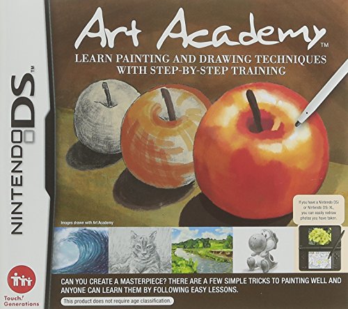 Art Academy: Learn Painting and Drawing Techniques with Step-by-Step Training (Nintendo DS) [Importación inglesa]