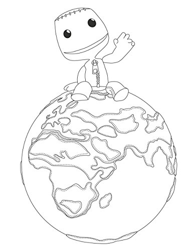 Art for the Players: The official colouring book from PlayStation