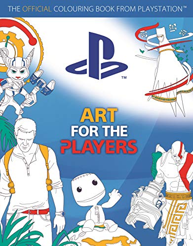 Art for the Players: The official colouring book from PlayStation