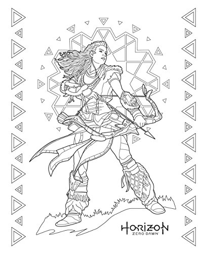 Art for the Players: The official colouring book from PlayStation