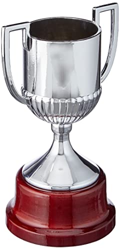 Art-Trophies 4474 - TP424 Trofeo Mini Copa del Rey Gallonada, Plata, 17 cm