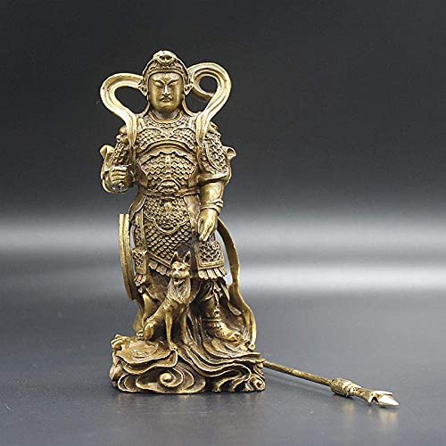 Artesanía Regalo Decoración de Muebles Erlang Shen Decoración Artesanía Decoración Decoración de Personajes Decoración