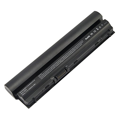 ARyee Batería Compatible con DELL Latitude E6120 E6220 E6230 E6320 E6320XFR E6330 E6430S 09K6P 0F7W7V 11HYV 7M0N5 823F9 9GXD5 9P0W6(5200mAh 11.1V)