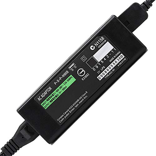 ASHATA Adaptador de Corriente Portátil de Carga Rápida DC 5V / 1500mA Cargador para Sony PSP GO 50 / 60Hz(UE)