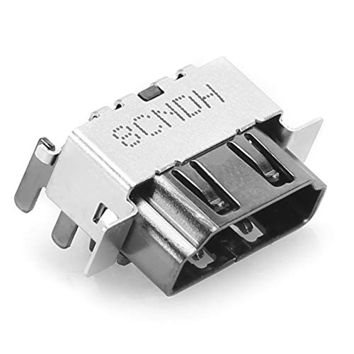 ASHATA Conector de Interfaz de Toma de Puerto HDMI para Xbox, Kit de reemplazo de Toma de Puerto HDMI 1080p para Xbox One'X(Interfaz Xbox one'x HD)