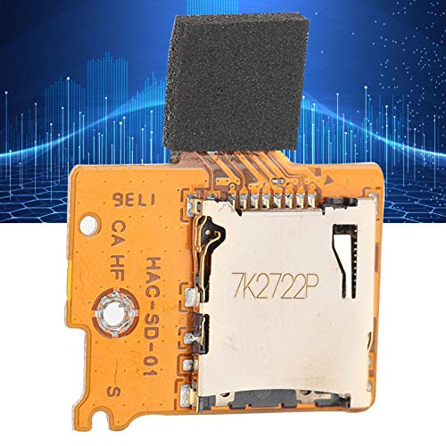 ASHATA Ranura para Tarjeta Micro TF SD para Consola de Juegos Switch Lite, Pieza de reparación de Repuesto de Ranura para Tarjeta Micro TF SD Interna para Switch Lite