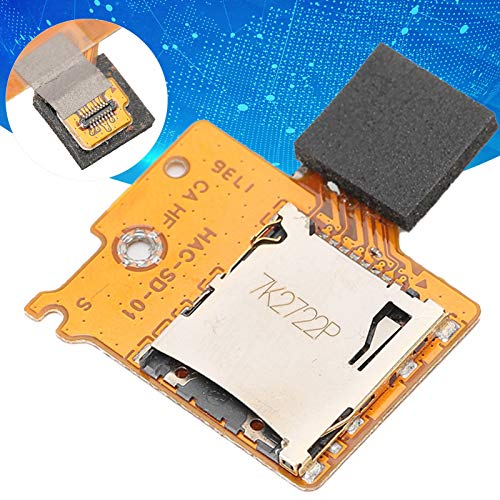 ASHATA Ranura para Tarjeta Micro TF SD para Consola de Juegos Switch Lite, Pieza de reparación de Repuesto de Ranura para Tarjeta Micro TF SD Interna para Switch Lite