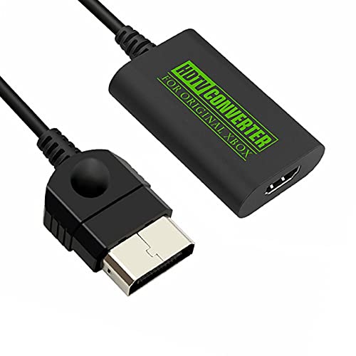Ashley GAO Consola original para Xbox a HDMI compatible con cable AV adaptador de conexión a HDTV para todos los modelos de consola clásica