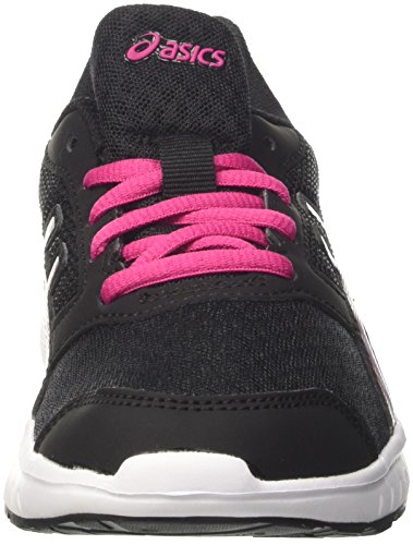 Asics Stormer 2 Gs, Zapatillas de Correr Unisex Niños, Negro (Black/Fuchsia Purple/White 9019), 36 EU