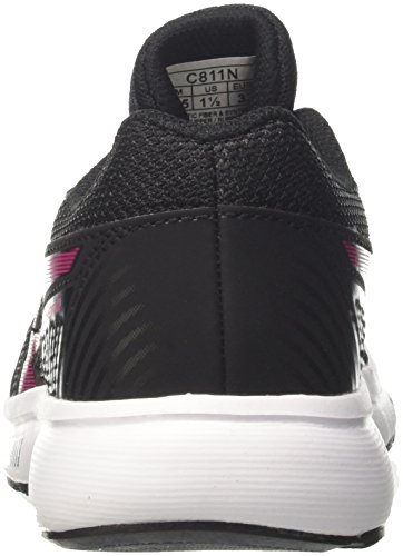 Asics Stormer 2 Gs, Zapatillas de Correr Unisex Niños, Negro (Black/Fuchsia Purple/White 9019), 36 EU