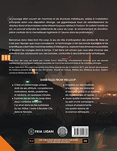 Asmodee- Tales from The Loop Mesa (Juego de rol anticipado) (Arkhane Asylum ASYTAL01FR)