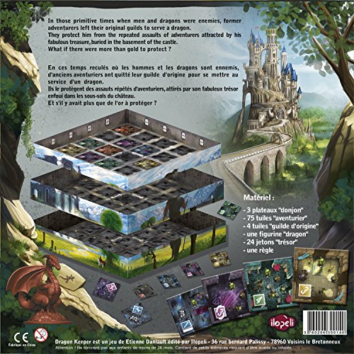 Asmodee- The Dungeon Dragon Keeper - Juego de Mesa (ILO015DK)