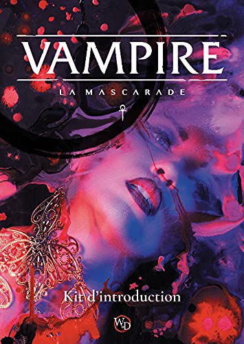 Asmodee- Vampire la Mascarade V5: Kit de introducción Mesa – Juego de rol (Arkhane Asylum ASYVA501FR)