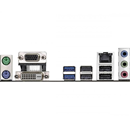 ASRock H110M-DVS R3.0 - Placa Base Micro ATX (Chipset Intel H110, Socket 1151, 2X DDR4, Máx. 32GB, D-Sub+DVI-D, 4X SATA3, 1x PCIe 3.0 x16, 1x PCIe 2.0 x1, 4X USB 3.1 Gen1)