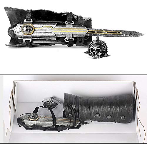 Assassin'S Creed Accesorios de Armas de Juego de rol de Cuchillas Ocultas Hoja Oculta 1: 1 Sword Blade Prop Pulsera eyectable