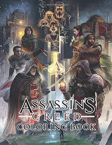 Assassin's Creed Coloring Book: Coloring Book for Adults