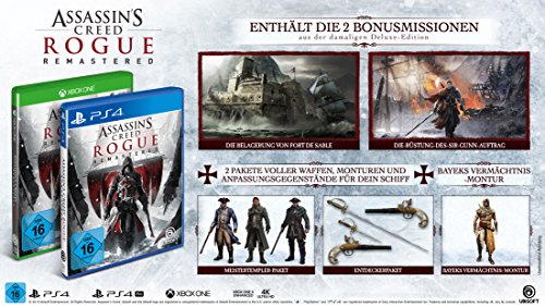 Assassin's Creed Rogue Remastered - PlayStation 4 [Importación alemana]