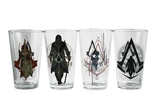 Assassin's Creed Syndicate 16oz Pint Glass 4-Pack