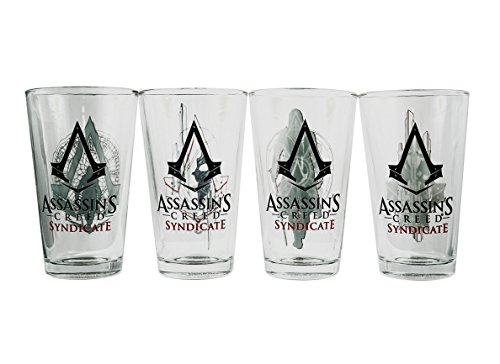 Assassin's Creed Syndicate 16oz Pint Glass 4-Pack