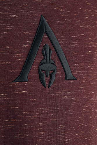Assassin's Creed T-Shirt Odyssey - Odyssey Logo Space Dye Men's T-Shirt Red-XL