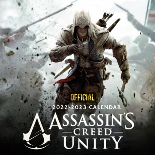 Assassins Creed Unity: OFFICIAL 2022 Calendar - Video Game calendar 2022 - Assassins Creed Unity -18 monthly 2022-2023 Calendar - Planner Gifts for ... games Kalendar Calendario Calendrier).34